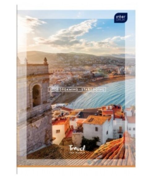 Sąsiuvinis 32 lapų MIX INTERDRUK, langeliais/linija