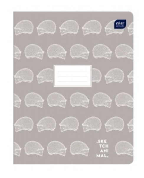 Sąsiuvinis 48 lapų SKETCH ANIMAL (2019) INTERDRUK, linija