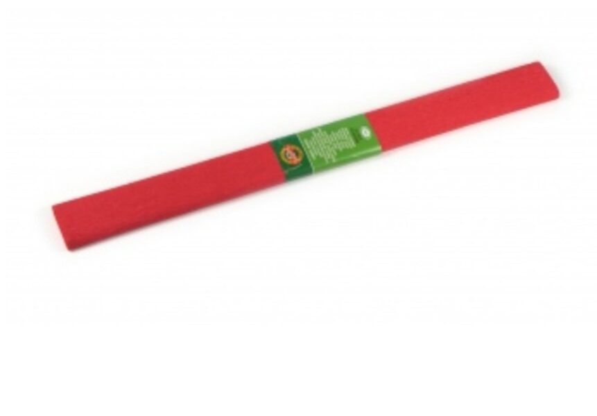 Popierius krepinis Koh-I-Noor, Nr 07 tamsiai raudonas