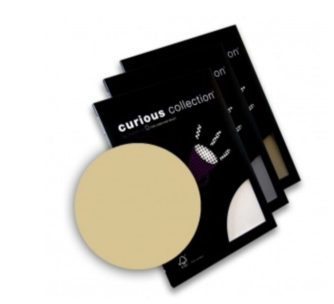 Dekoratyvinis popierius Curious Metallics, A4, 1 lapas, "Virtual Pearl"