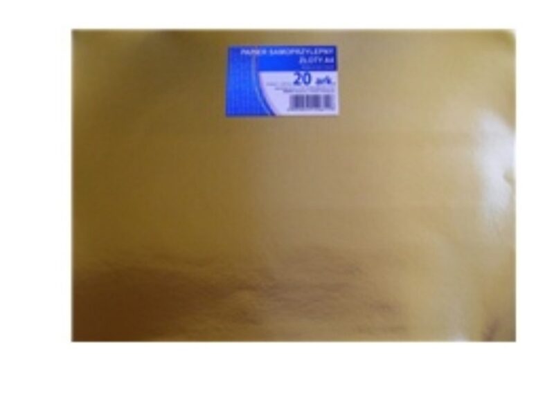 Lipnus popierius A4, 1 lapas, auksinis/sidabrinis