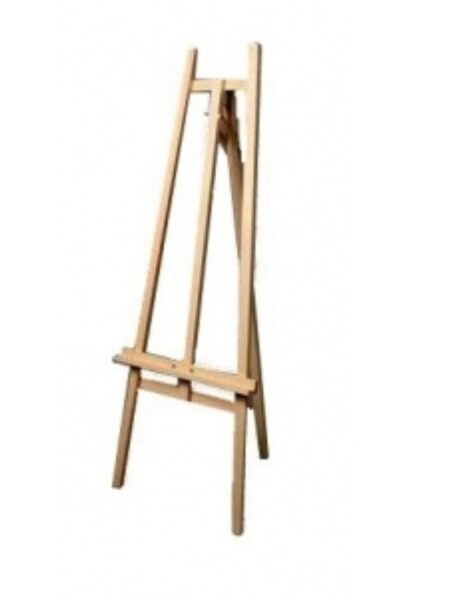 Molbertas tapybai "Mokyklinis", pastatomas, 160 cm.