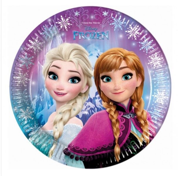 Lėkštutės "Frozen"