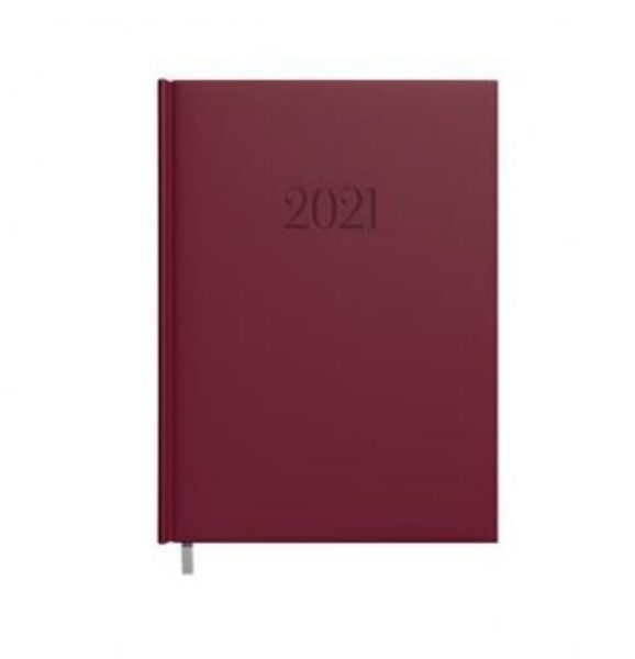 Darbo knyga A5 Business Day Baladek 2021m. , paminkštinta PVC viršeliu 