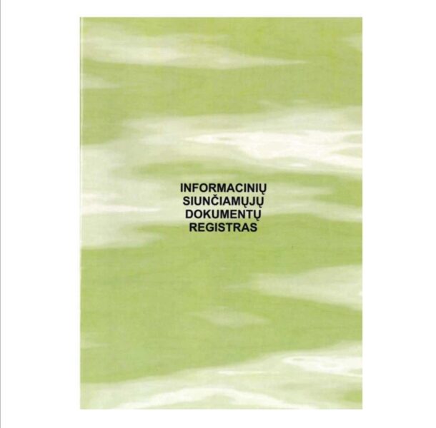 Informacinių siunčiamųjų dokumentų registras A4