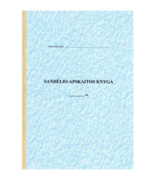 Sandėlio knyga 288lp A4