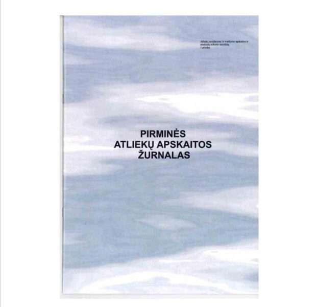 Pirminės atliekų apskaitos žurnalas