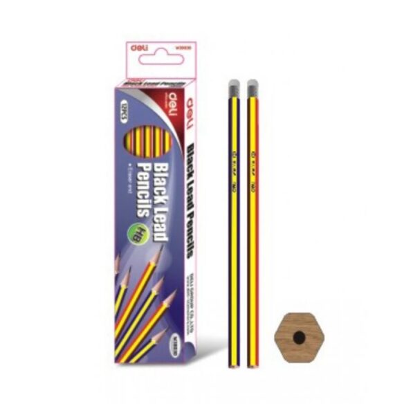 Pieštukas Deli 38030 HB nedrožtas