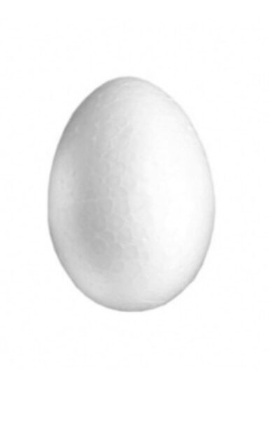 Putų polistirolo kiaušiniai, 7 cm, 1 vnt.