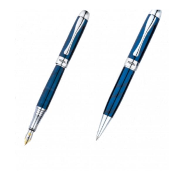 Rašiklių rinkinys "Andrew blue" dėžutėje REGAL