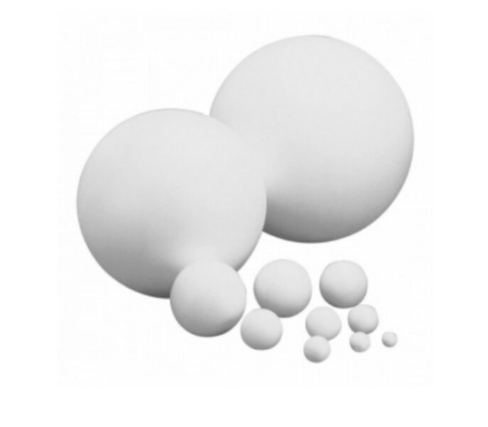 Putų polistirolio kamuoliukai dekoracijoms, įvairių dydžių rinkinys CRAFT-FUN