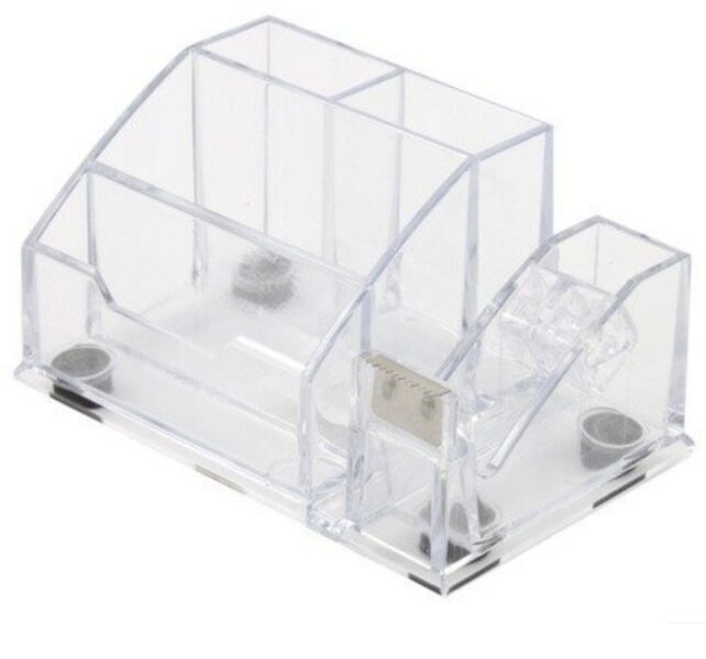 Pieštukinė Forpus, skaidri, tuščia, 4 dalių, su laikikliu lipniai juostai