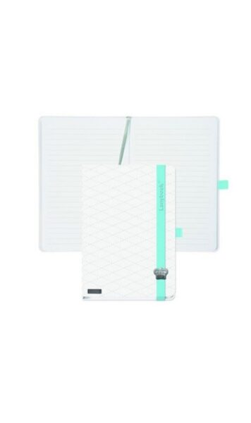 Užrašų knygutė GLAMOROUS WH, A6, 192l, linija, balta