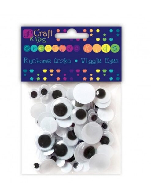 Judančios akys MIX 75vnt. (8 10 15 20mm)