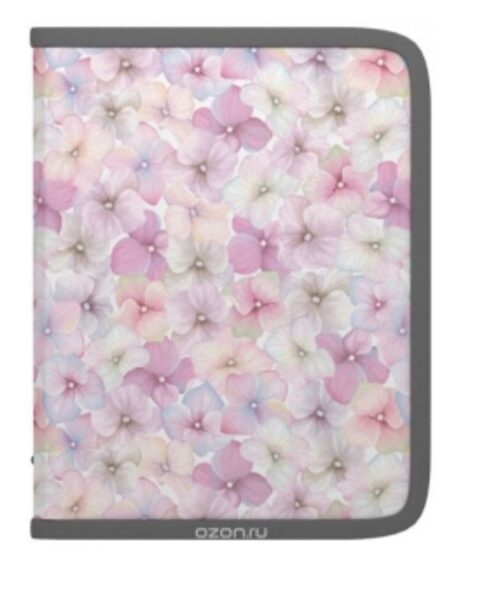 Aplankas su užtrauktuku A5+ "PHLOXES" Erich Krause