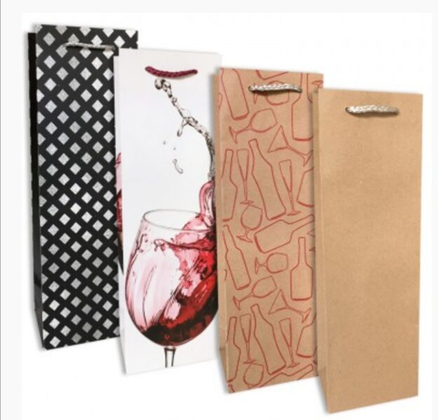 Maišelis buteliui 10,5x33x8,5cm