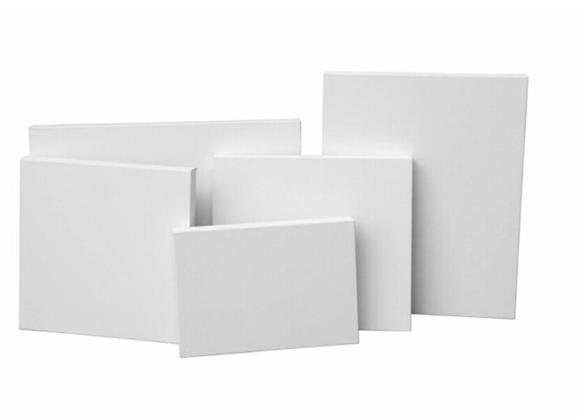 Drobė gruntuota ant porėmio Student, 280g/m2, 70x100 cm, 100% medvilnė