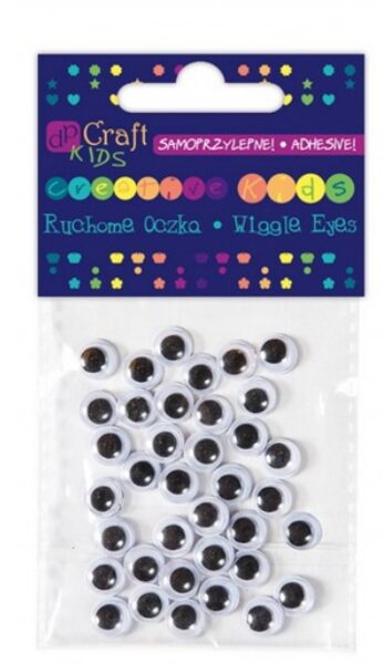 Lip.judančios akys, 8mm, 36vnt.