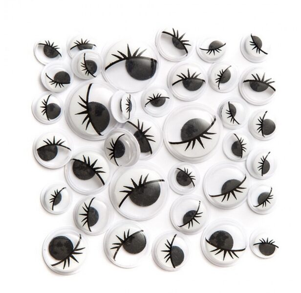 Lip.judanč.akys MIX su blakst.JUODOS,36vnt