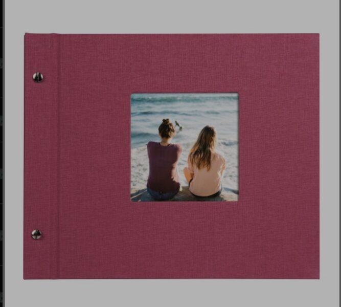 lbumas GOLDBUCH 26808 Bella Vista fuchsia, 30x25, 40psl, balti lapai  kampučiai/lipdukai 