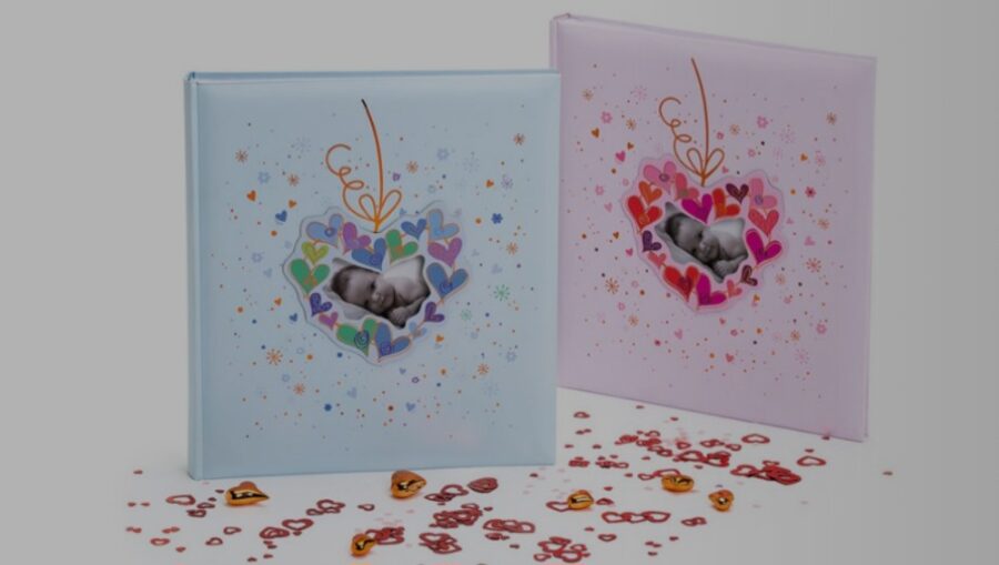 Albumas KPH FA-952 BABY FLOWER POWER 29x32/60psl  vaikiškas  kampučiai/lipdukai  knyginio rišimo