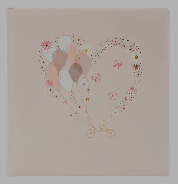 Albumas GOLDBUCH 08 033 Love Connection 30x31/60psl kampučiai/lipdukai  knyginio rišimo  balti lapai 