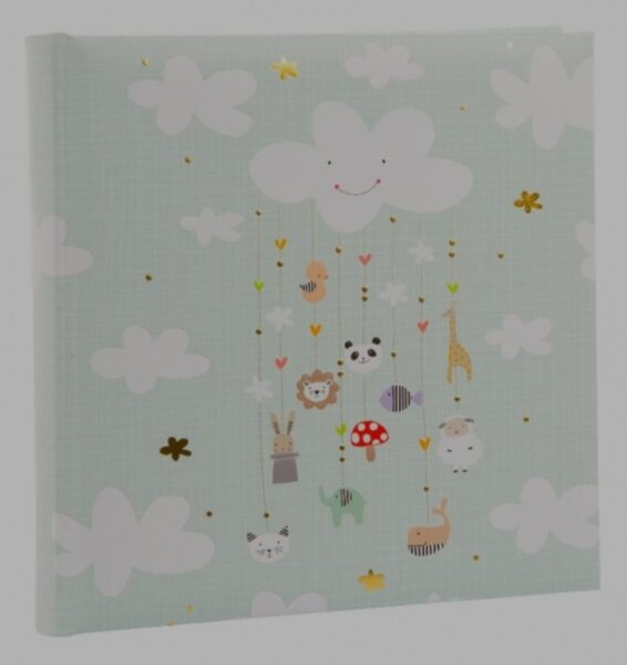 Albumas GOLDBUCH 24453 Mobile Boy, kampučiai/lipdukai, 25x25 60 psl, balti lapai