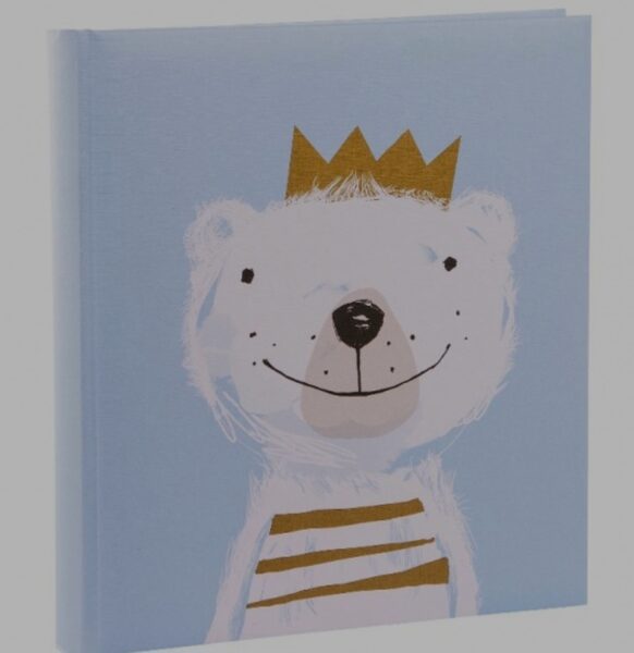 Albumas GOLDBUCH 27257 Fortuna blue, kampučiai/lipdukai, 30x31 60 psl, balti lapai 