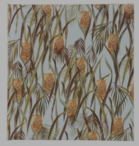 Albumas GOLDBUCH 27412 Wild Life Leopard 30x31/60psl  kampučiai/lipdukai  knyginio rišimo  balti lapai