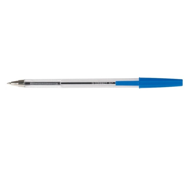 Tušinukas mėlynas skaidriu korpusu 0.7mm