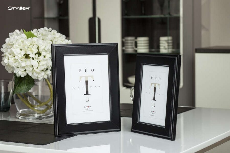 	Rėmelis STYLER 21x30 MALMO juodas AK  35mm