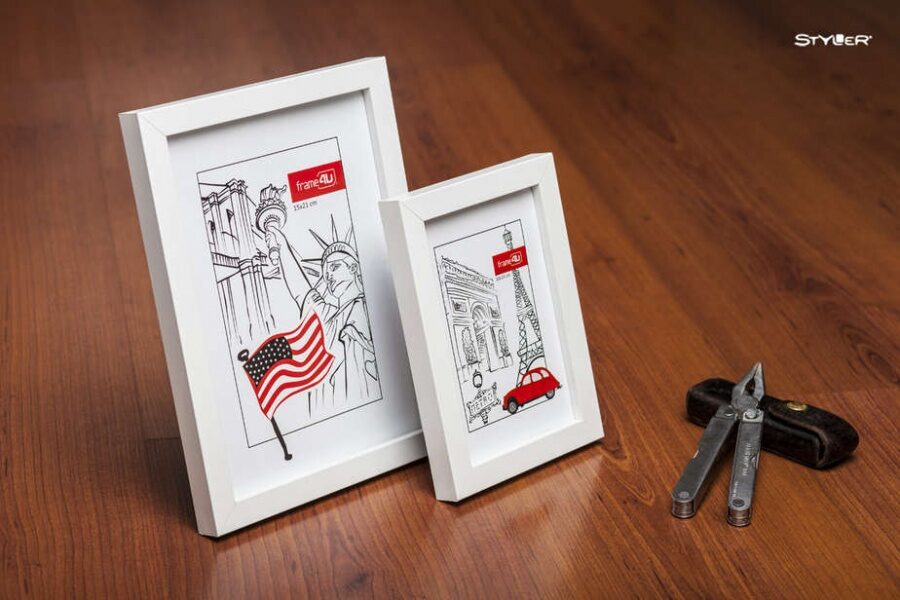 	Rėmelis STYLER 21x30 JAPAN baltas AF  15mm