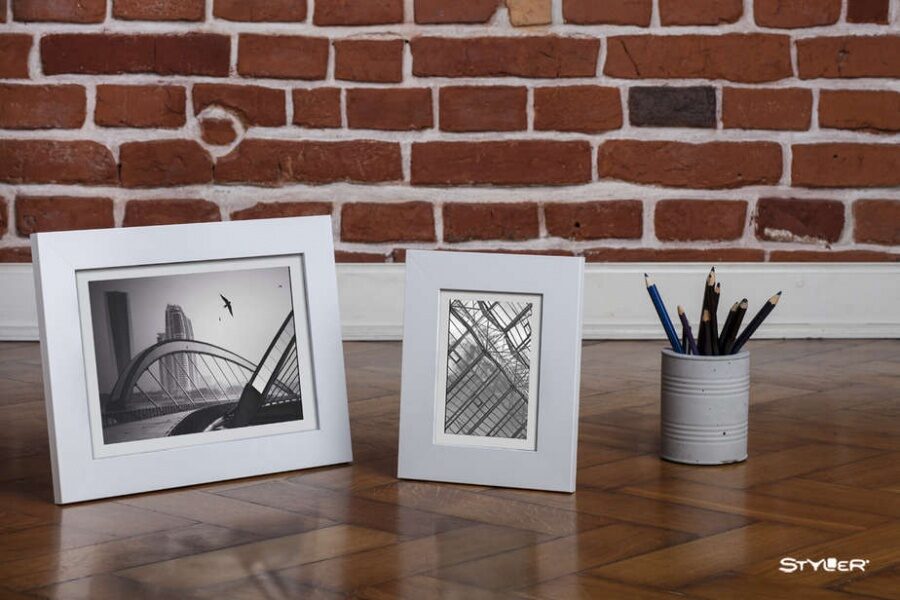 	Rėmelis STYLER 21x30 LAHTI baltas AF  40mm