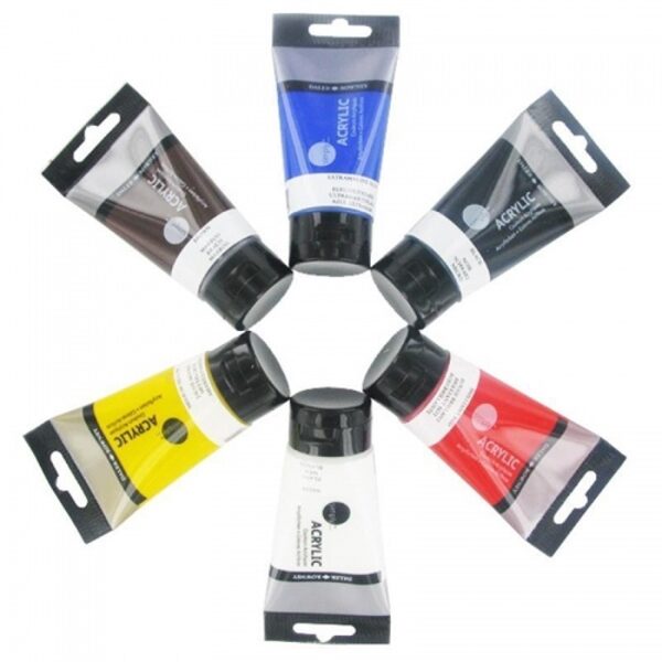 Akriliniai dažai dailei "SIMPLY" 250 ml. Daler Rowney