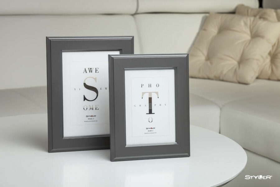 Rėmelis STYLER 21x30 MALMO pilkas AC  35mm