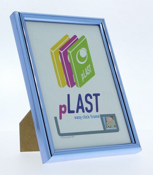 	Rėmelis GED 30x40 plast EASY mėlynas  8mm