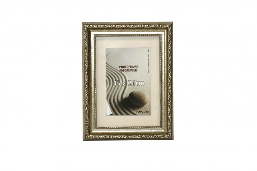 	Rėmelis 15x21 plast 1306023 VESTA sidabrinis 31mm