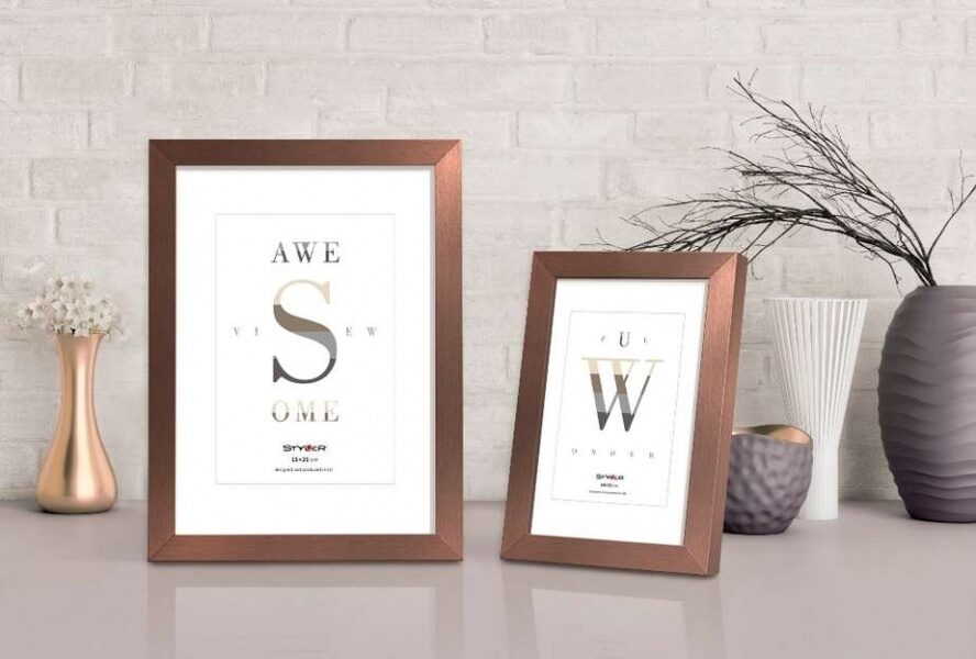 Rėmelis STYLER 21x30 SANREMO šv.bronzinis AD  15mm