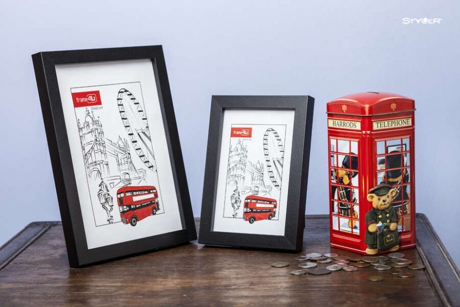 	Rėmelis STYLER 21x30 JAPAN juodas AK  15mm