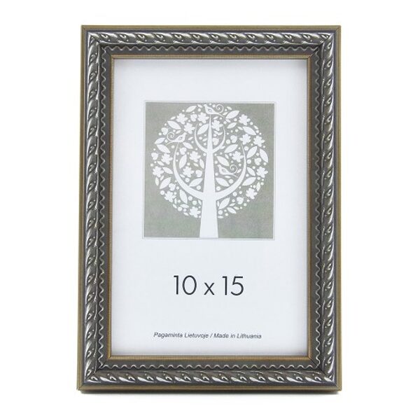 	Rėmelis 21x30 plast 1305025 CHARLOTTA sidabras 16mm