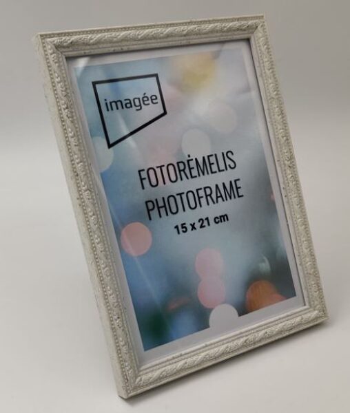 	Rėmelis 30x40 plast VF3732 INDIA baltas  15 mm