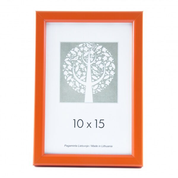 	Rėmelis 15x21 plast 1303039 Aura oranžinis  14mm