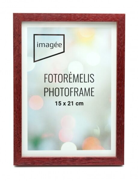 	Rėmelis 21x30 med AJUS 1313-30 bordo  13 mm