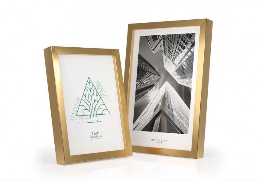 Rėmelis STYLER 21x30 FLORIDA auksinis AU 15mm