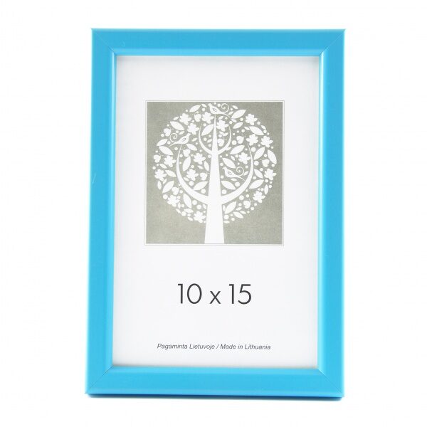 	Rėmelis 15x21 plast 1303044 Aura žydras  14mm