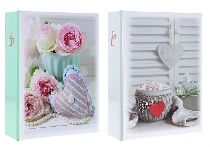 Albumas GED MM46100 VINTAGE LOVE 10x15 100 nuotraukų - kišeninis, klijuotas