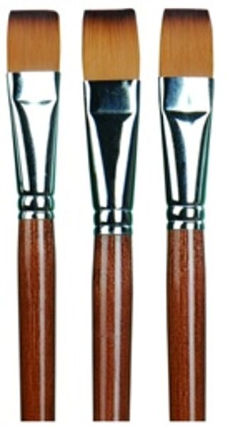 Teptukas plokščias 232 SINTETIKA, Nr. 2, trumpas kotas