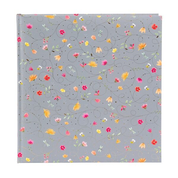 	Albumas GOLDBUCH 27389 Summer day grey, kampučiai/lipdukai, 30x31 60 psl, balti lapai