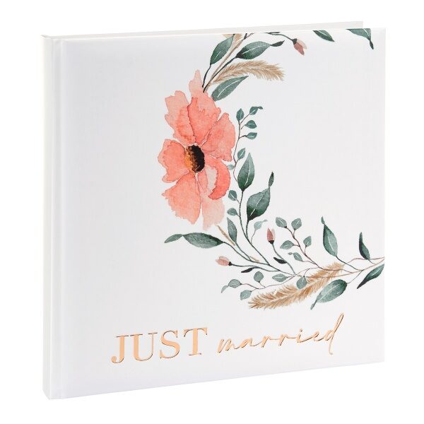 Albumas GOLDBUCH 08003 Just married 30x31 60psl kampučiai/lipdukai 