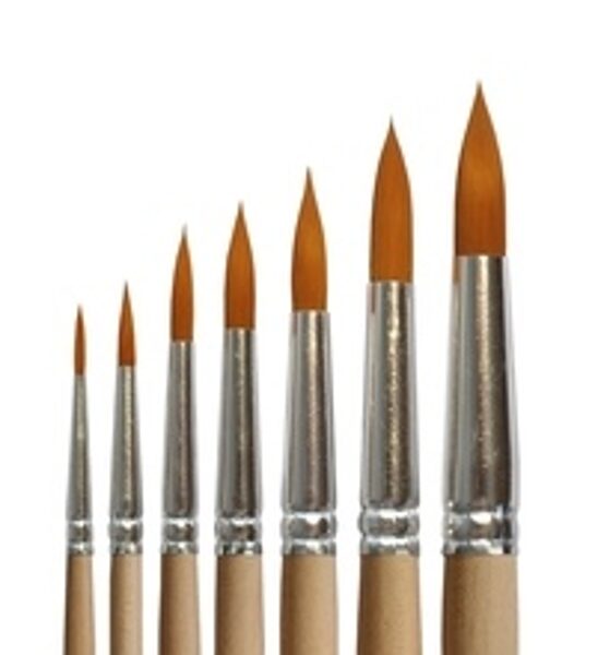 Teptukas apvalus Nr.1 sintetika